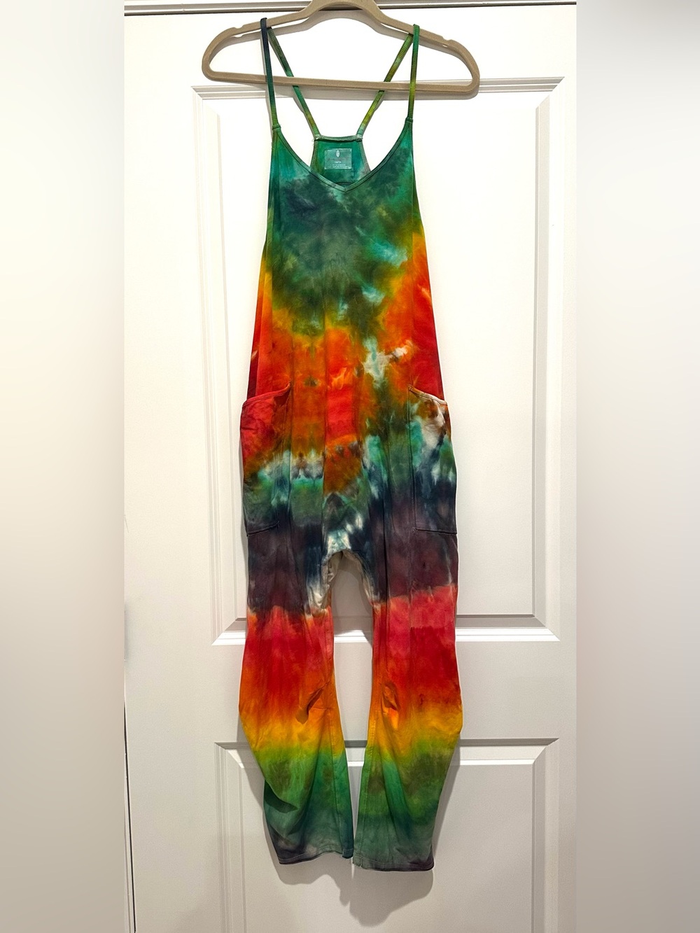 Free People Movement Custom Tie Dye Hot Shot Onesie. Size XS